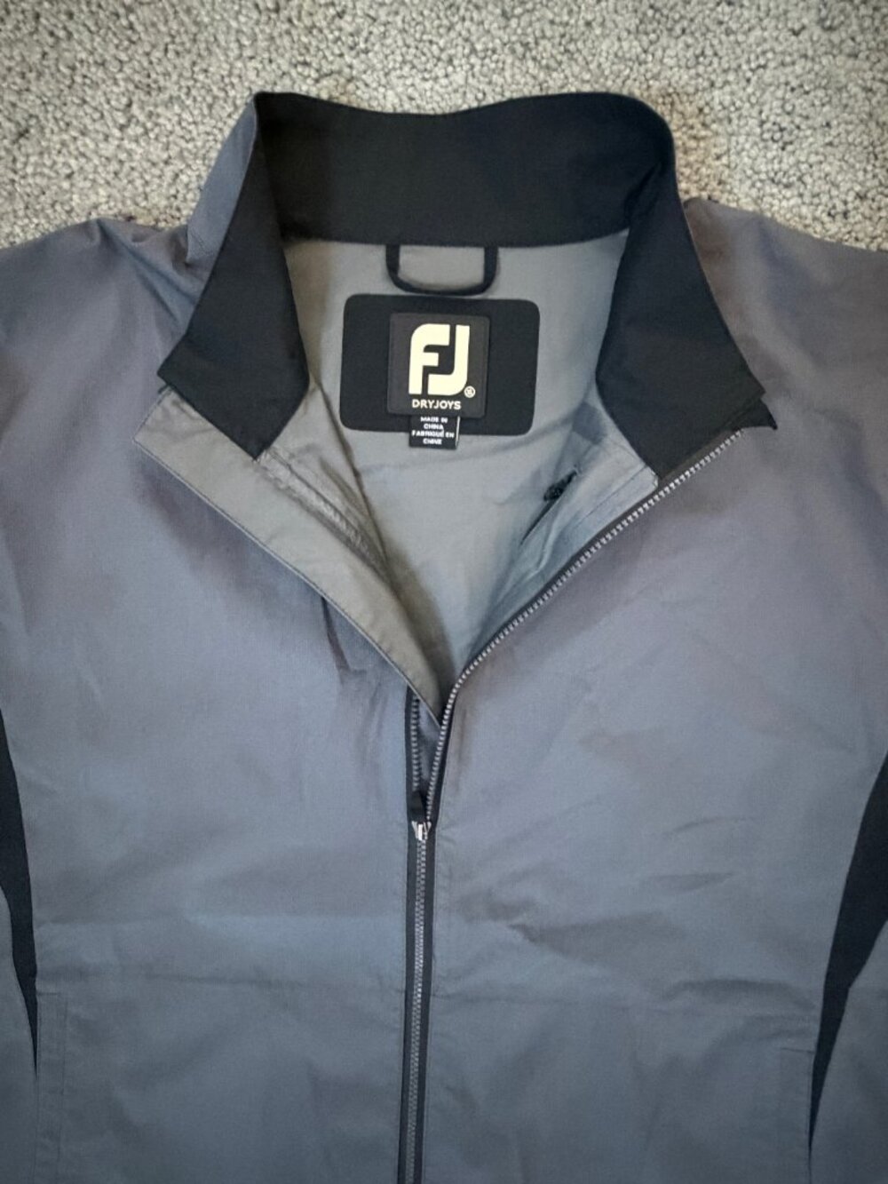 FootJoy DryJoys HydroLite Golf Rain Jacket Grey Men's Size XL - Excellent Cond. - Picture 5 of 16